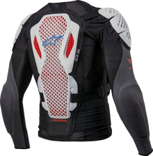 Honda Bionic + V2 Protection Jacket Blk/Wht/Blu/Br Red Xl