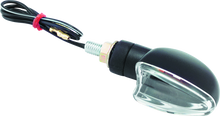 BikeMaster Ministalk Marker Light V-Shape - Black/Clear