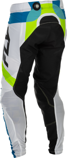 Youth Lite Le Current Pants White/Lime/Blue Sz 26