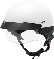 Hh 75 Half Helmet White Xs