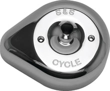 S&S Cycle Stealth Applications Teardrop Air Cleaner Cover - Chrome