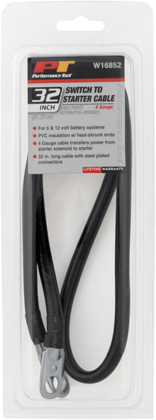 Battery Cable 4 Gauge 32"