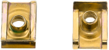 Euro Clip Nut 6x1.0mm 10/Pk