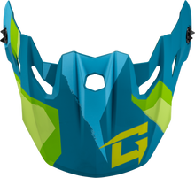 Mx 96 Splinter Visor W/Screws Matte Blue/Green