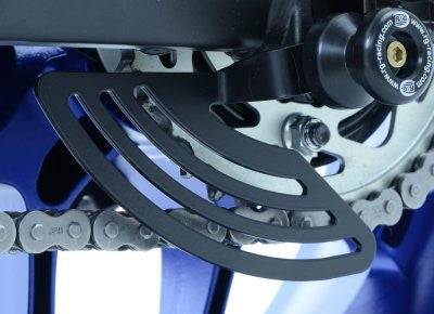 R&G Racing Toe Chain Guard for Yamaha R3 '15-16 YZF R1 '15-16 and FZ-10 (MT-10) '16-17 No Drill