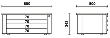 Beta Tools Model C39T R-Portable Tool Chest 4 Drawers Red