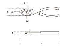 Beta Tools Model 1153 200-Adjustable Pliers Two Positions