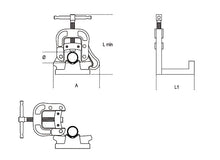 Beta Tools Model 399 10-89-Pivoting Clamp Vices