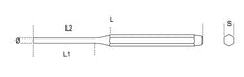 Beta Tools #30 3mm DRIFT PUNCHES 125MM