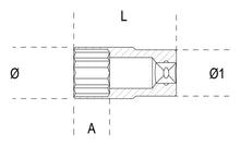 Beta Tools Model 900 As/L9/32-Hexagon Hand Sockets Long