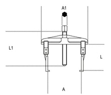 Beta Tools Model 1501 1-Thin Leg Pullers
