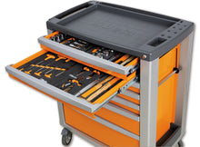 Beta Tools Model C39 O/8-Mobile Roller Cab 8 Drawers Orange