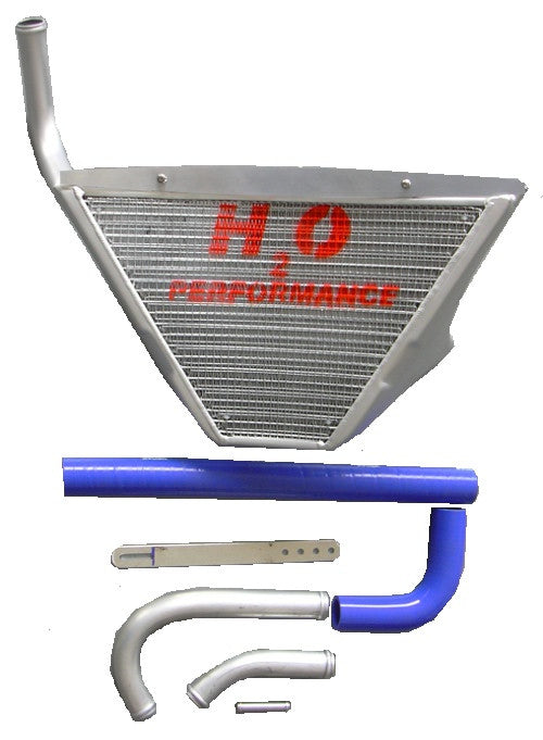 Galletto Radiatori (H2O Performance) Additional Racing Radiator kit For Yamaha YZF-R1 (2009-14)