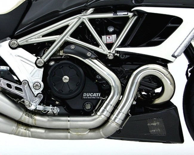Motocorse Aluminum or Titanium Frame plugs for the Ducati Diavel