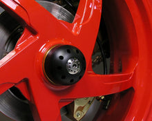 Motocorse Titanium and Delrin Rear axle Slider for Ducati's with Small Single sided Hub