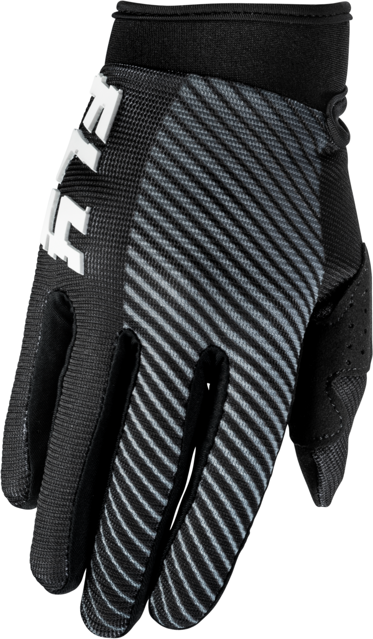 Youth F 16 Gloves Black/White Yxs
