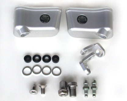 Motocorse Billet Aluminum Reservoirs For Brembo RCS Master Cylinders Brake and Clutch