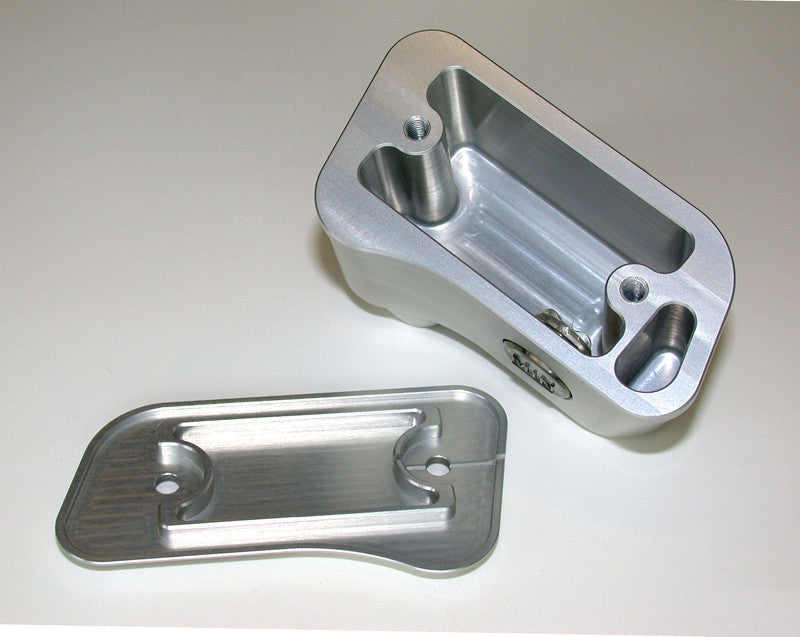 Motocorse Billet Aluminum Reservoirs For Brembo OE Semi Radial Master Cylinders Brake and Clutch