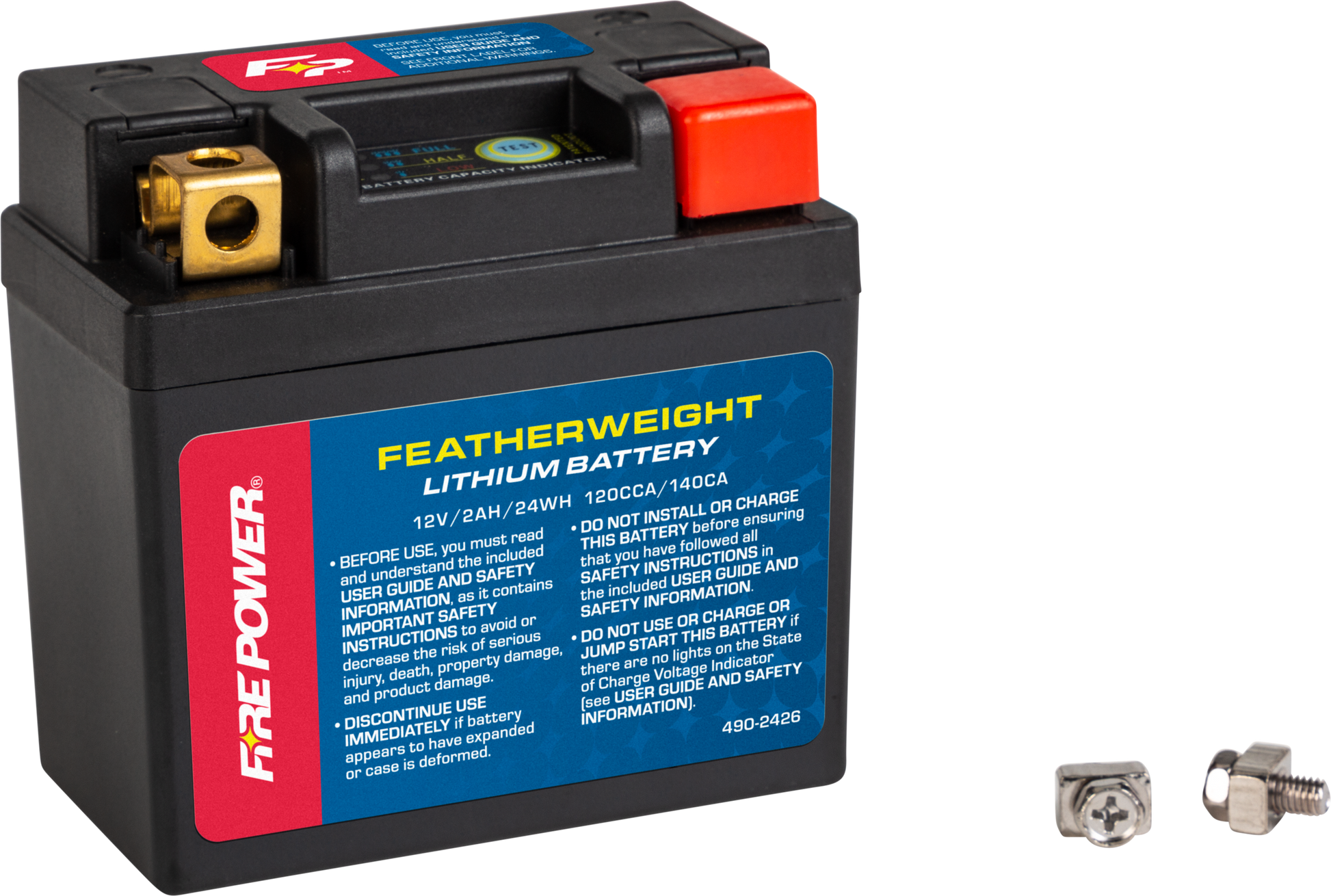 Featherweight Lithium Battery 120 Cca 12v/24wh