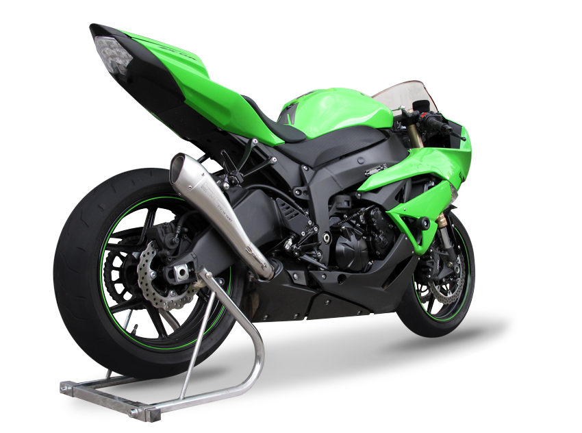 HP CORSE Hydroform Slip-On Exhaust For Kawasaki ZX-6R / 636 (2009-2020)