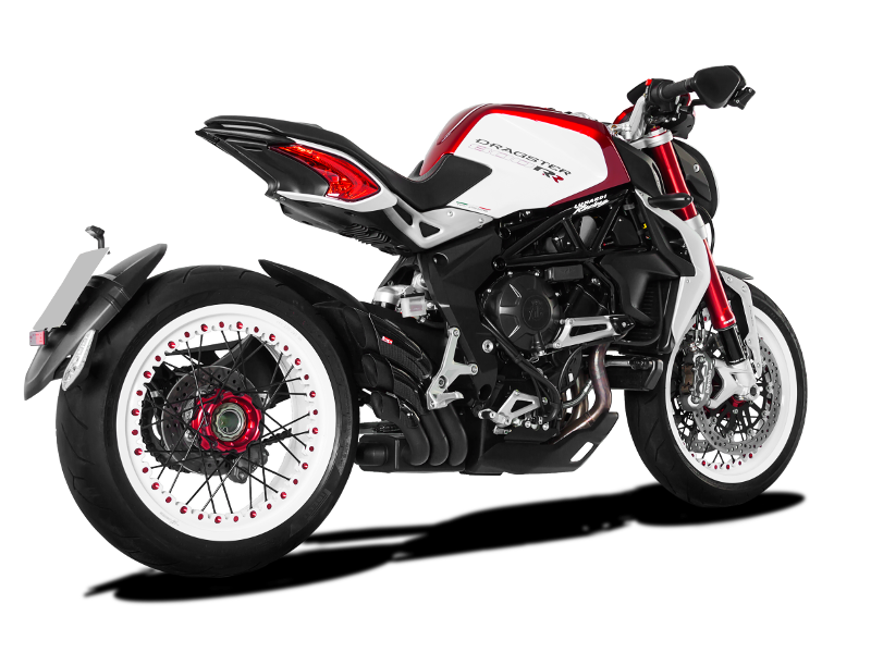 HP CORSE HYDROTRE Low Slip-on System For MV Agusta Dragster / Brutale 800 / RR / RC / SCR
