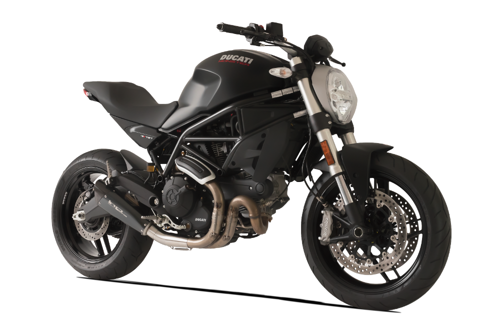 HP CORSE EVOXTREME Slip On For Ducati Monster 797
