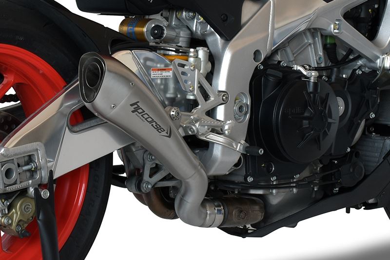 HP CORSE HYDROFORM Slip-on Exhausts with link pipe For Aprilla Tuono V4 (2015-2016)