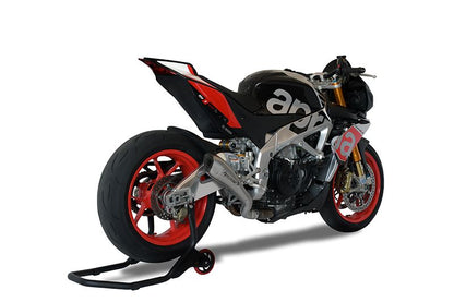 HP CORSE HYDROFORM Slip-on Exhausts with link pipe For Aprilla Tuono V4 (2015-2016)