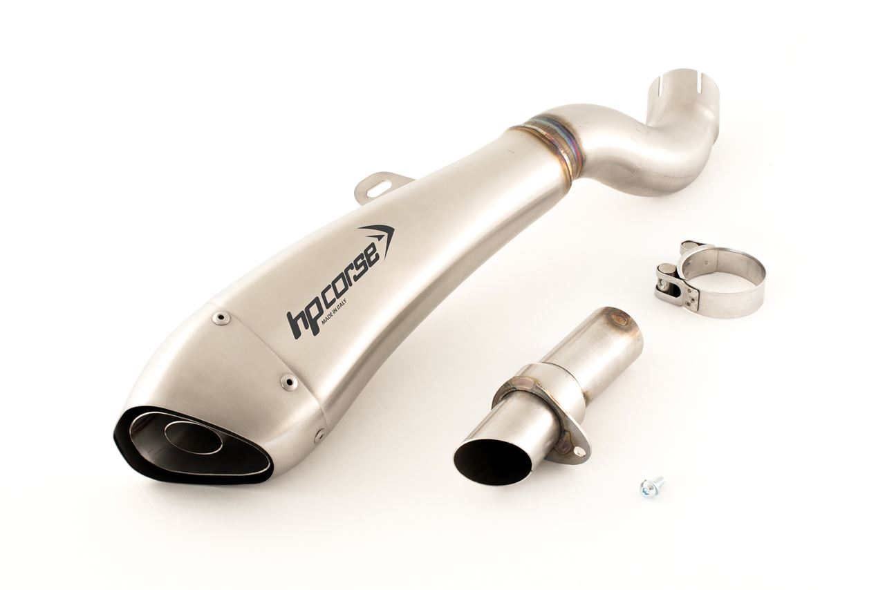 HP CORSE HYDROFORM Slip-on Exhausts with link pipe For Aprilla Tuono V4 (2015-2016)