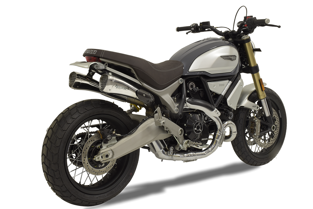 HP CORSE HYDROFORM CORSA SHORT Racing Slip Ons For Ducati Scrambler 1100