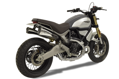 HP CORSE HYDROFORM CORSA SHORT Racing Slip Ons For Ducati Scrambler 1100