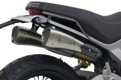 HP CORSE HYDROFORM CORSA SHORT Racing Slip Ons For Ducati Scrambler 1100