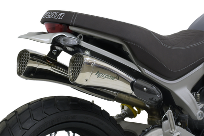 HP CORSE HYDROFORM CORSA SHORT Racing Slip Ons For Ducati Scrambler 1100