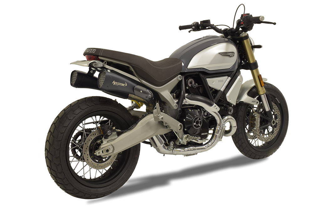 HP CORSE HYDROFORM CORSA SHORT Racing Slip Ons For Ducati Scrambler 1100