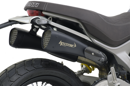 HP CORSE HYDROFORM CORSA SHORT Racing Slip Ons For Ducati Scrambler 1100