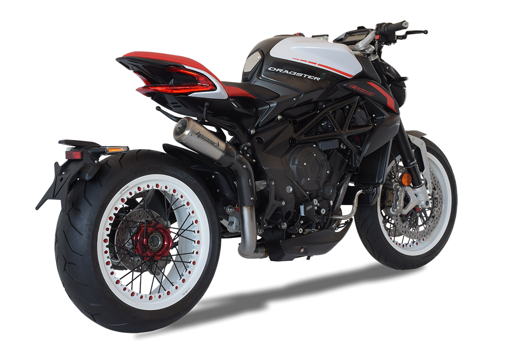HP CORSE GP07 High Mount Slip On For MV Agusta Dragster 800 RR / RC (2017-2021 - Euro4)