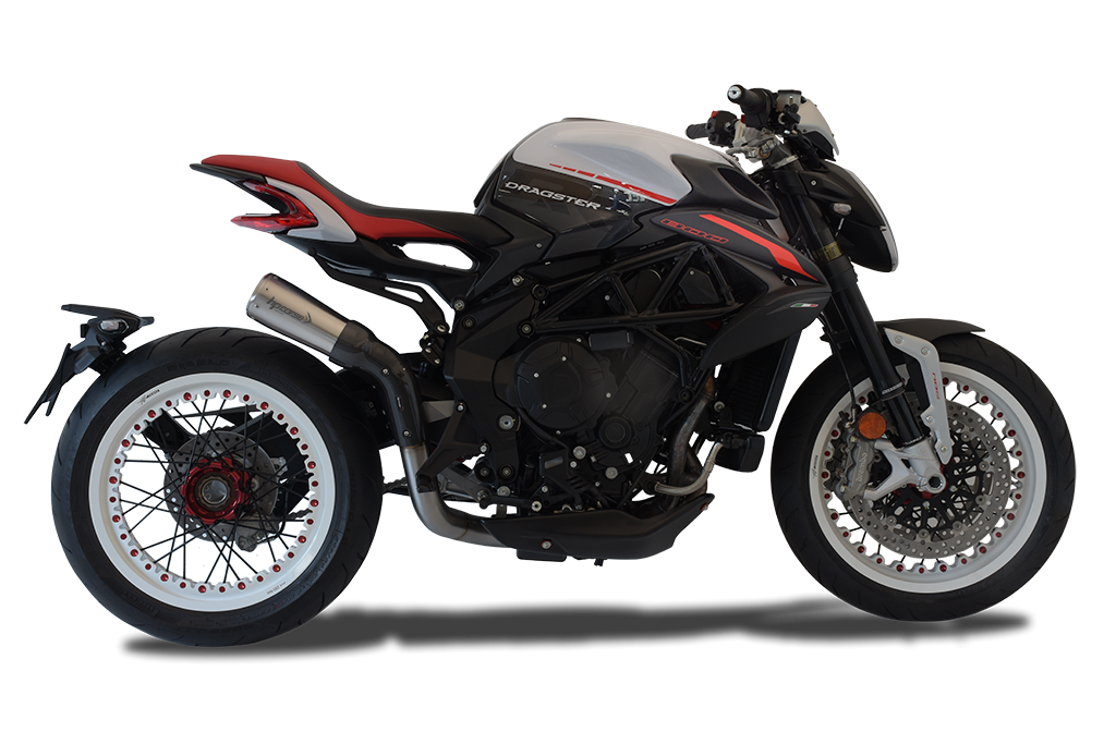 HP CORSE GP07 High Mount Slip On For MV Agusta Dragster 800 RR / RC (2017-2021 - Euro4)