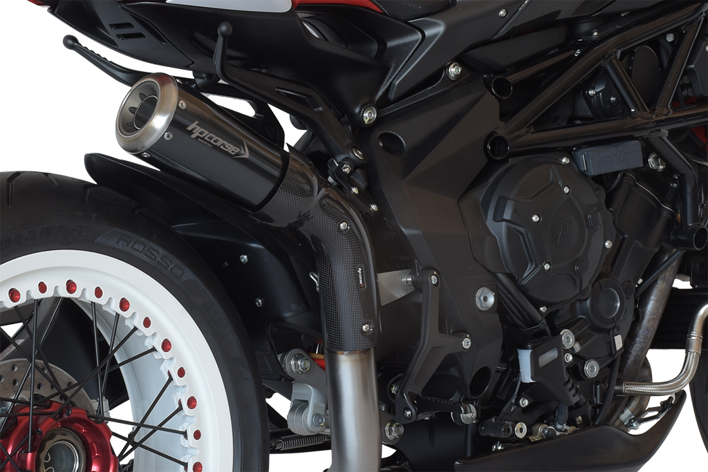 HP CORSE GP07 High Mount Slip On For MV Agusta Dragster 800 RR / RC (2017-2021 - Euro4)
