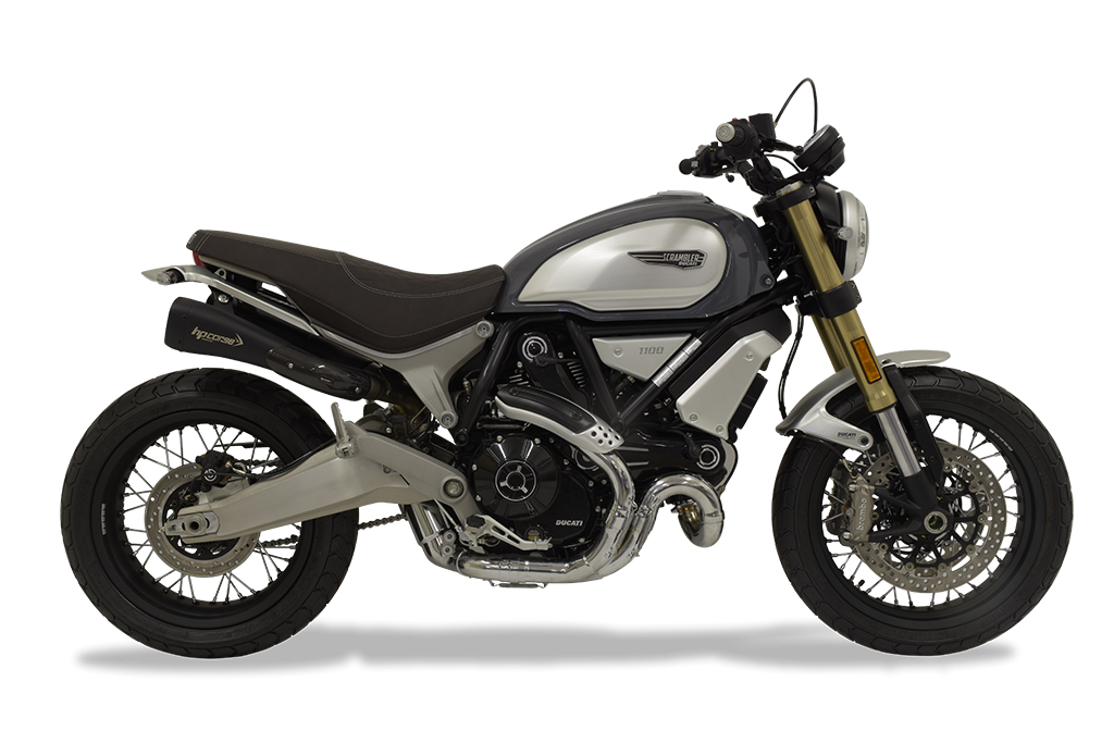 HP CORSE HYDROFORM CORSA SHORT Racing Slip Ons For Ducati Scrambler 1100