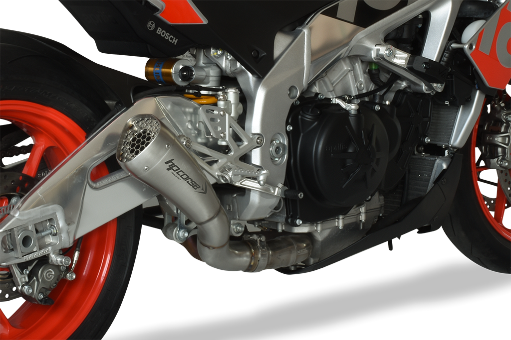 HP CORSE HYDROFORM CORSA SHORT Slip-on Exhaust For Aprilla Tuono V4 1100 (2017-2020)