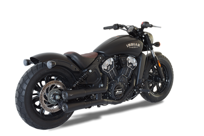 HP CORSE HYDROFORM and V2 Exhaust for the Indian Scout Bobber