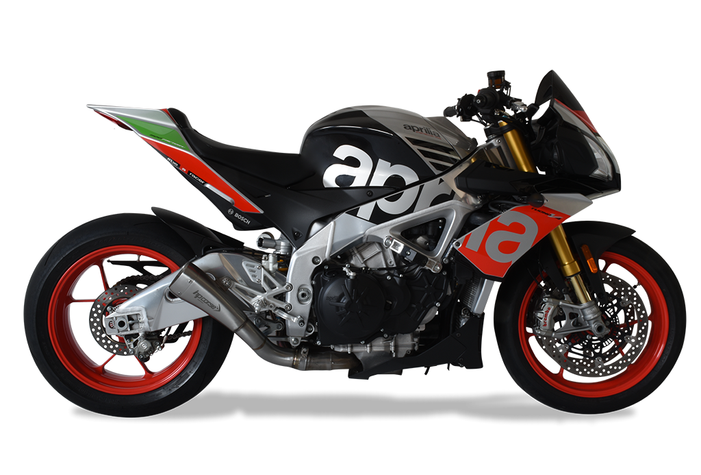 HP CORSE HYDROFORM CORSA SHORT Slip-on Exhaust For Aprilla Tuono V4 1100 (2017-2020)