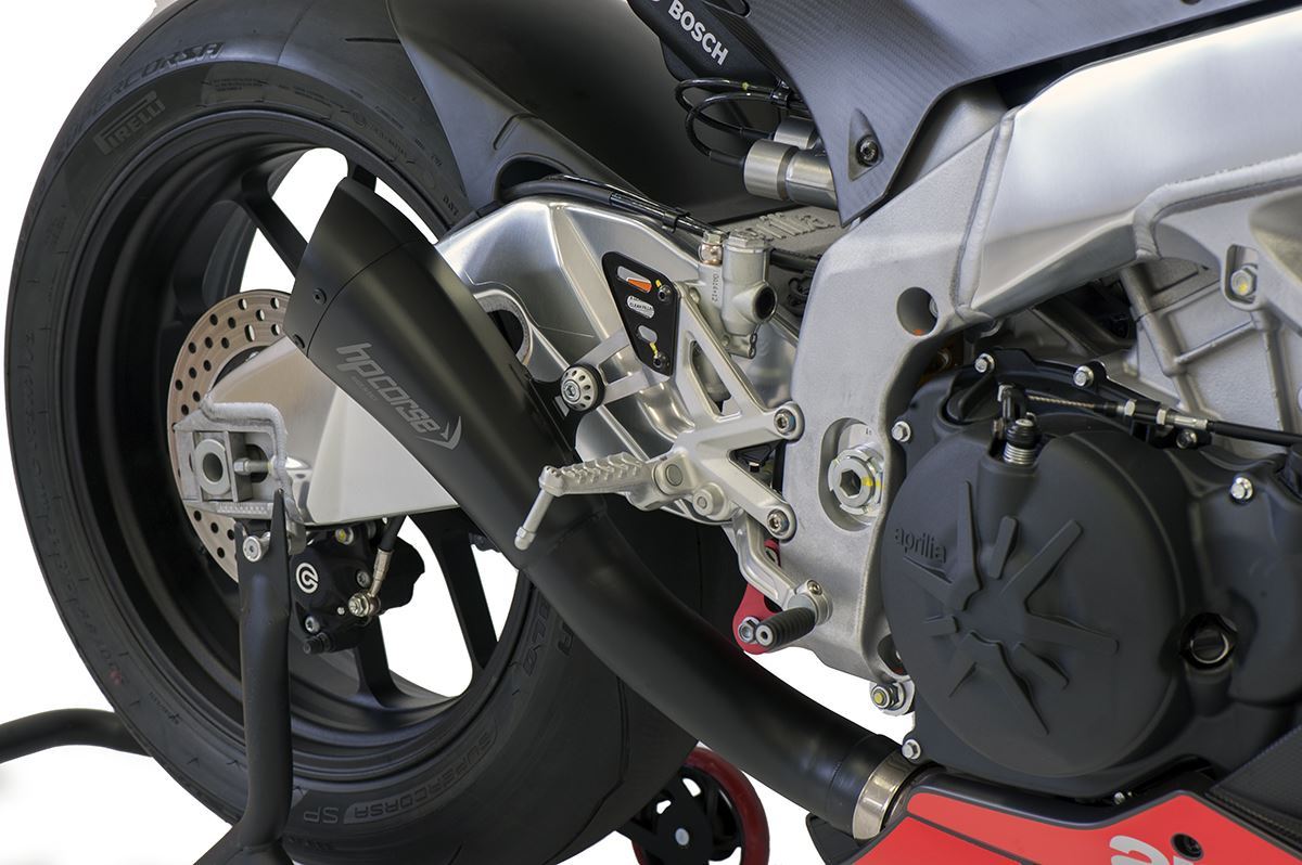 HP CORSE HYDROFORM SHORT R Slip-on Exhaust For Aprilla RSV4 RR / RF / Factory / 1100 (2017-2020)