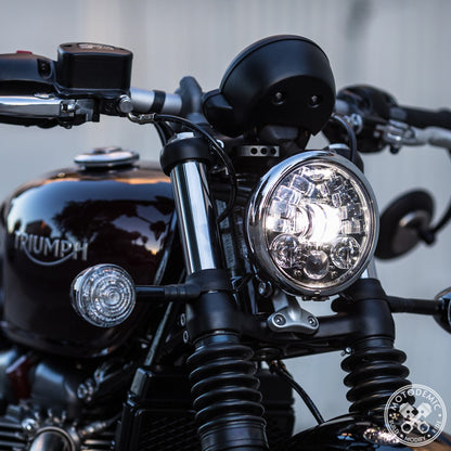 Motodemic LED Headlight Conversion Kit for the Triumph Bobber