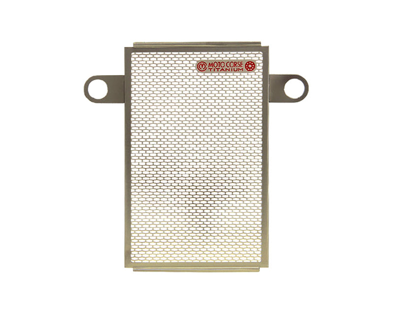 MotoCorse Titanium Water Radiator And oil Cooler Guards for the Ducati Monster 1200 & 2017+ Supersport