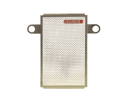 MotoCorse Titanium Water Radiator And oil Cooler Guards for the Ducati Monster 1200 & 2017+ Supersport