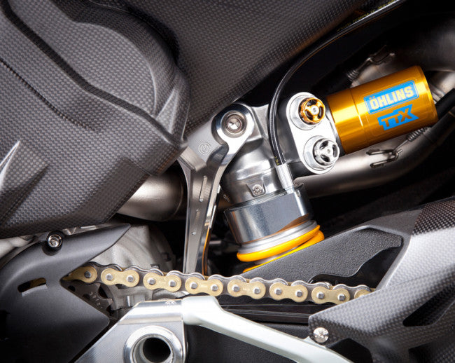 Motocorse Billet Aluminum Upper Rear Shock Support for Ducati Panigale / Streetfighter V4 / S / R / Speciale