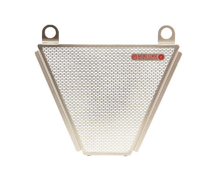 Motocorse Titanium Radiator and Oil Cooler Guards for the Ducati Panigale / Streetfighter V4 / S / R / Speciale (18-24)