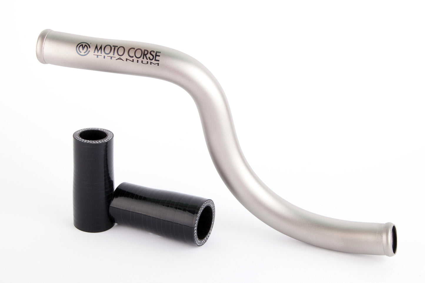 Motocorse Titanium and Silicon Lower Hose Kit for MV Agusta Brutale 675/800, Dragster, Turismo Veloce, Rivale, & Stradale (EURO3 Version)