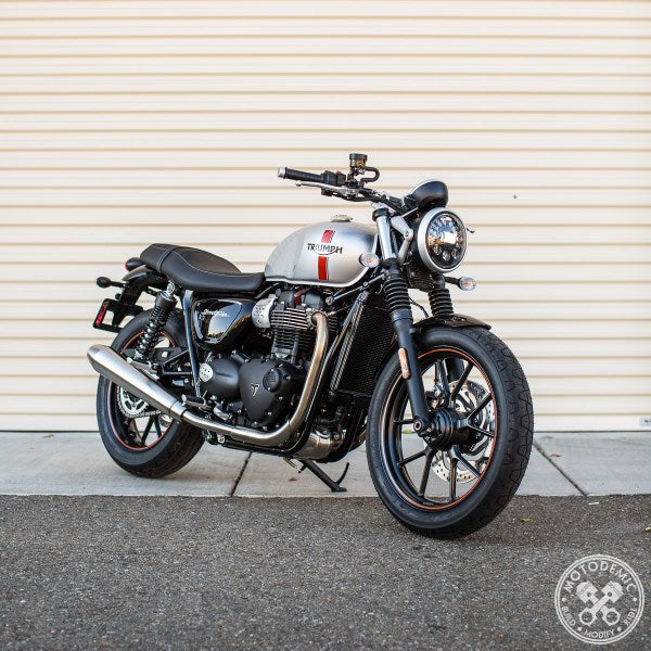 Motodemic LED Headlight Conversion Kit for the Triumph Street Twin